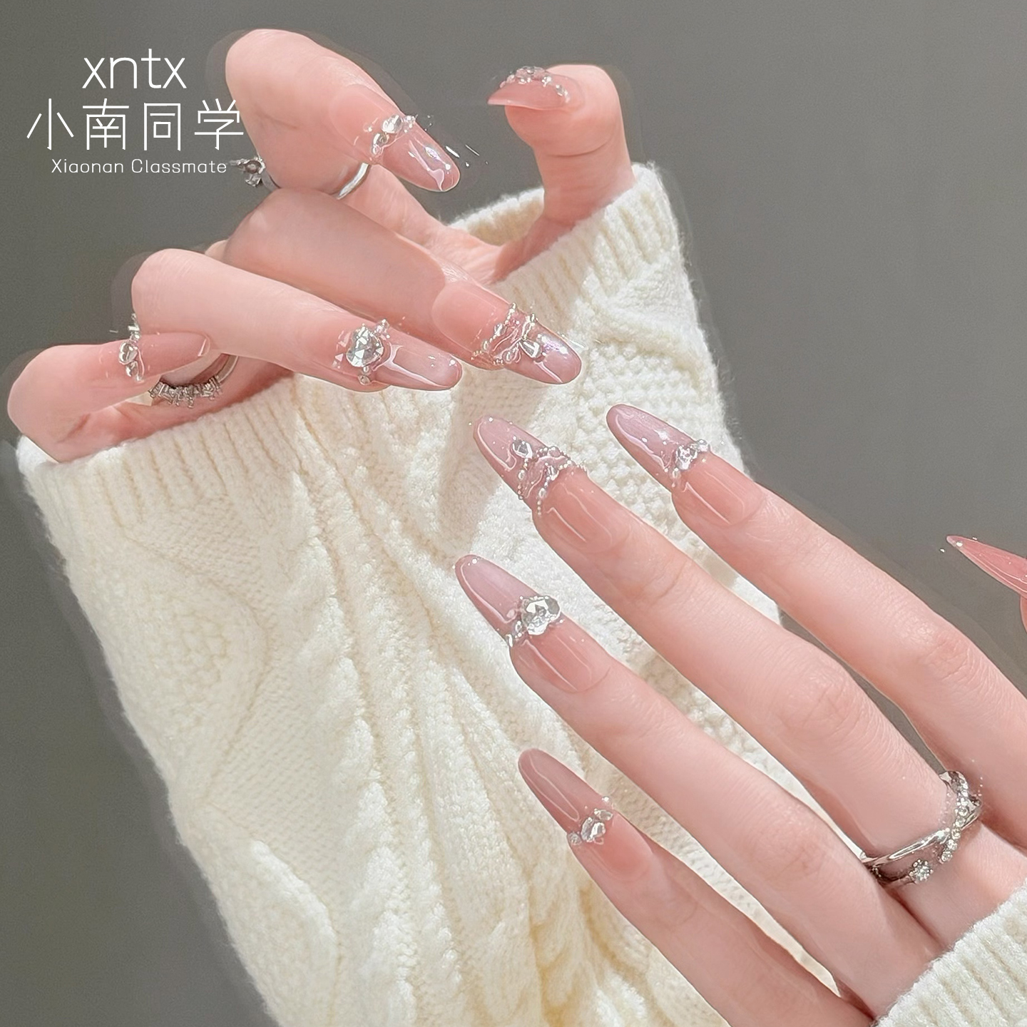 【晶石猫眼显白甲】高级感穿戴甲