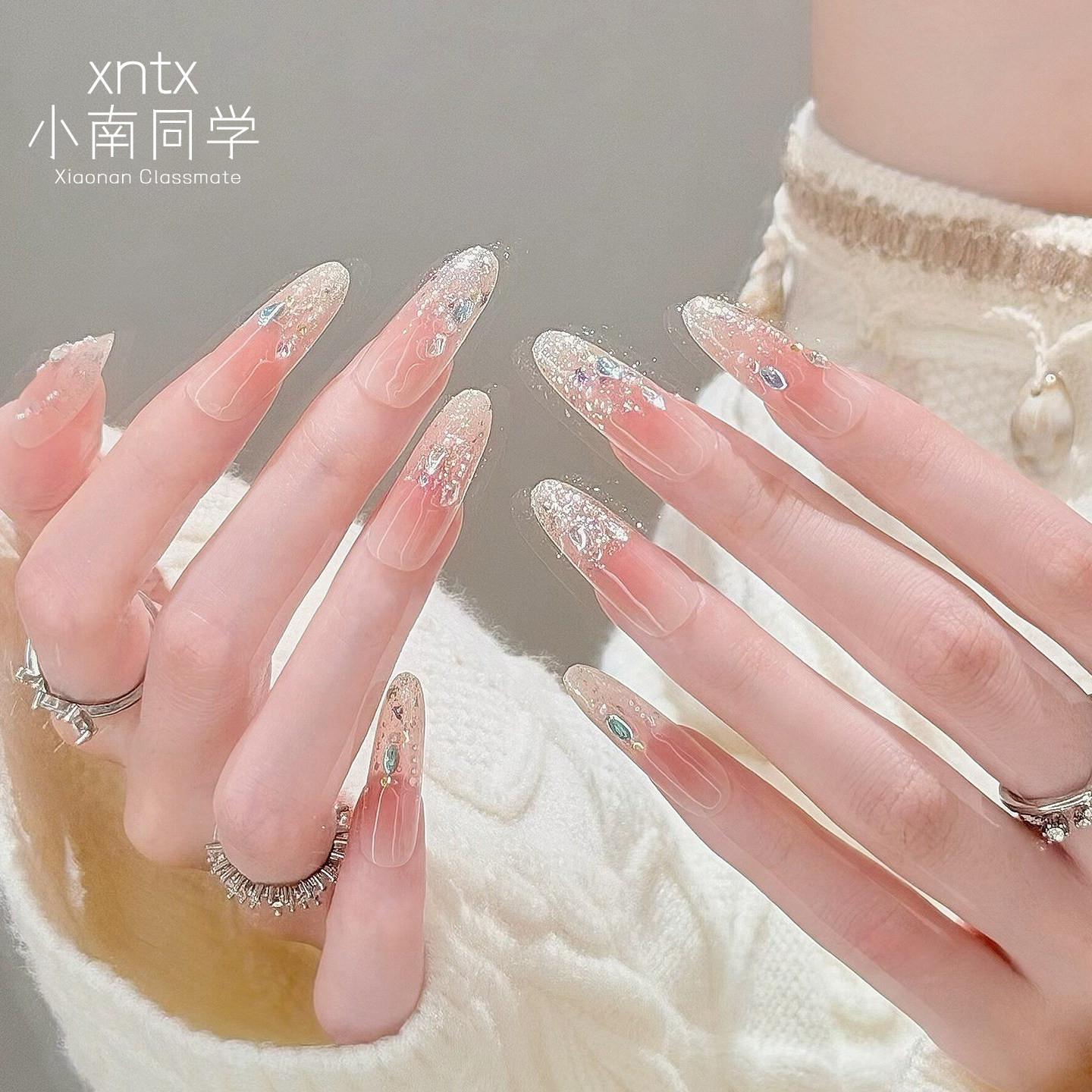 【K9闪钻晶石显白甲】绝美穿戴甲