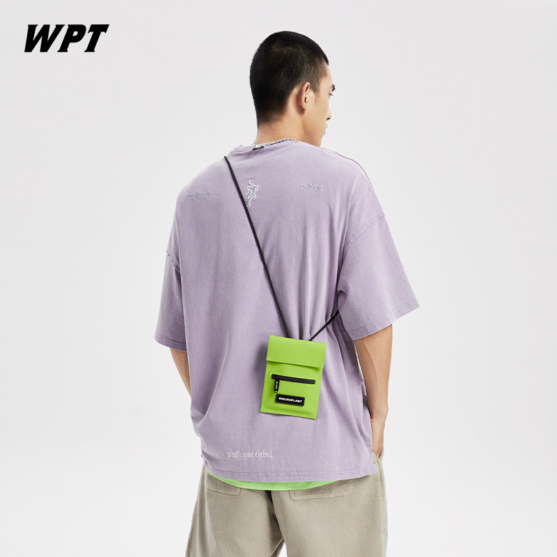 WPT手机包女斜挎小包包迷你小巧轻便秋冬2024新款男潮挂脖手机袋