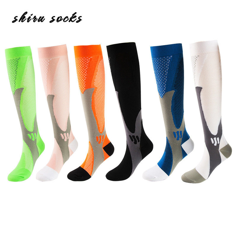 特价Compression socks 压力袜 弹力袜 骑行压缩袜 户外运动运动