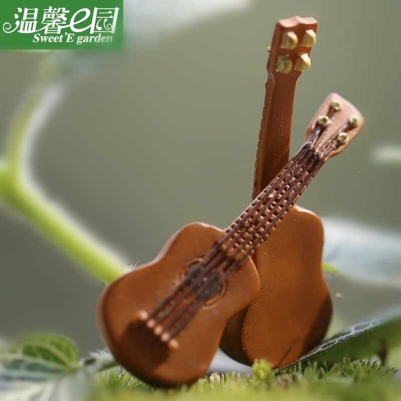 造景摆件迷你景观吉他琴装饰摆件