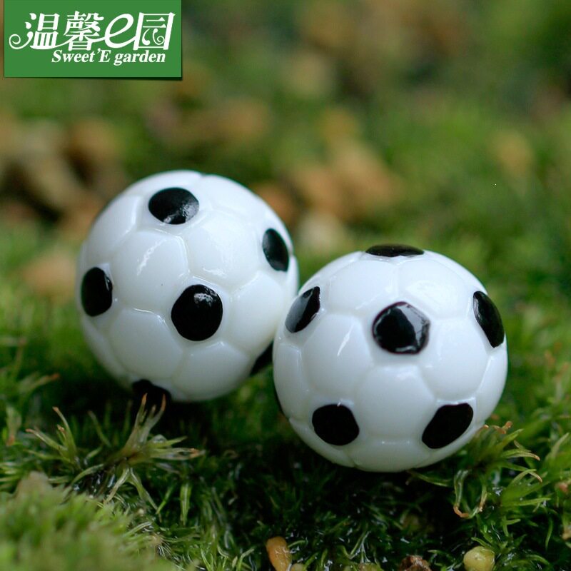 景观圆形迷你足球篮球仿真小摆件
