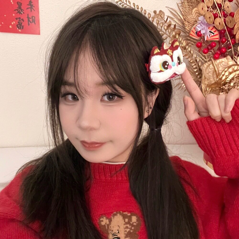 花醒狮年兽公仔发夹发绳发饰新款