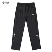 SLAMBALL夏季 宽松直筒卫裤 拉链运动长裤 男速干透气篮球跑步训练裤