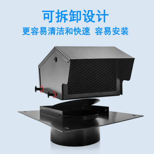 热销可拆卸烟囱屋顶排气口盖Roof