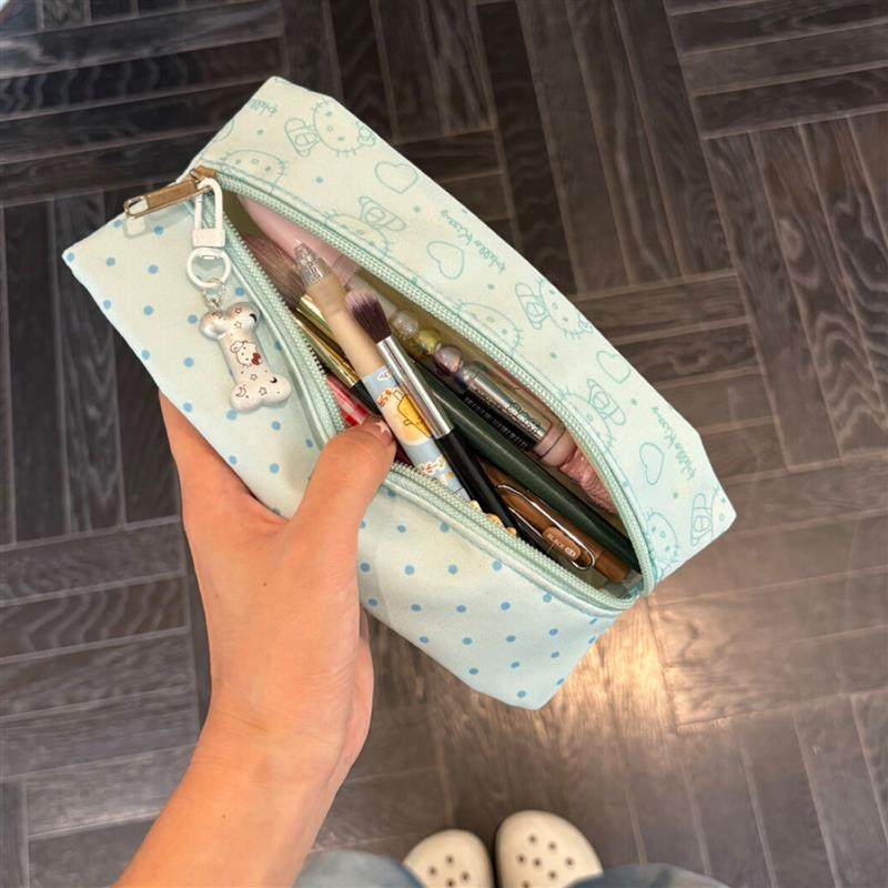 哈喽Kitty薄荷曼波笔袋初中高中女生小众不撞款上课文具收纳袋