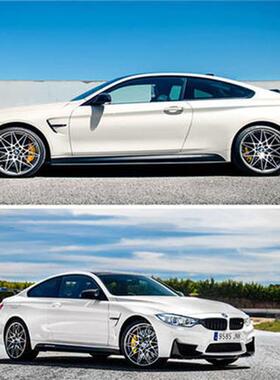 适用宝马3系车身贴5系1系2系4系X5MX6MP碳纤维侧裙贴纸车改装拉花