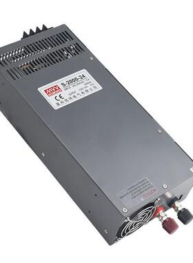开关电源S-1000-24V40A S-1500-24V62.5A 220V转12V 24V 直流输出