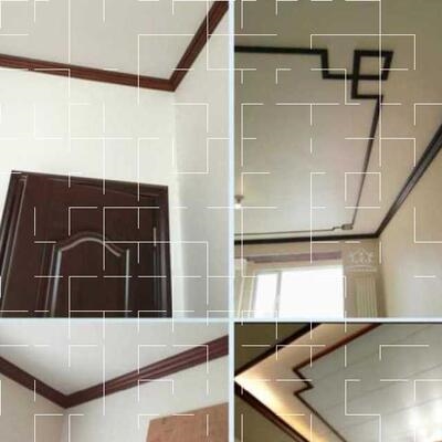 卧室 饰圆弧欧式 天花板屋顶条自h粘防画框线相框石膏收边条线条装