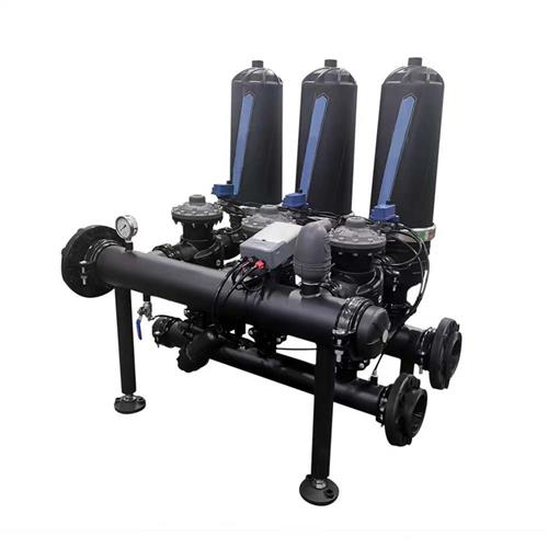 农业灌溉全自动反冲洗叠片式过滤器大棚滴灌喷灌泥沙水质过滤设备