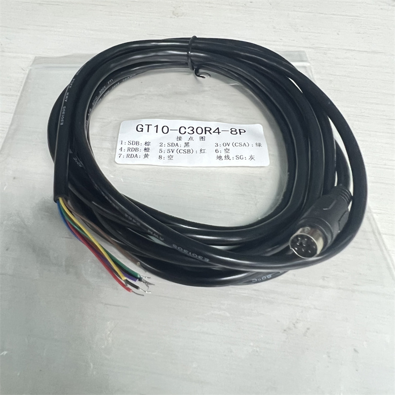 GT10-C30R4-8P通讯线三菱触摸屏