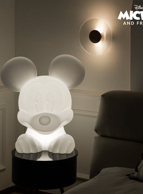 SUNDAY HOME 米奇趴地灯潮玩手办家居摆件礼物 迪士尼米奇落地灯