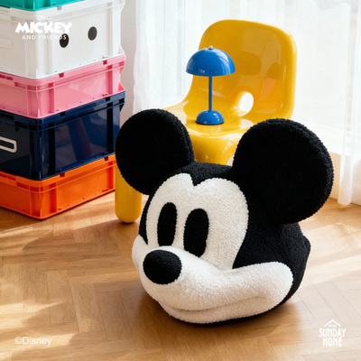 SUNDAY HOME 迪士尼米奇头单人小沙发家居客厅卧室创意装饰摆件