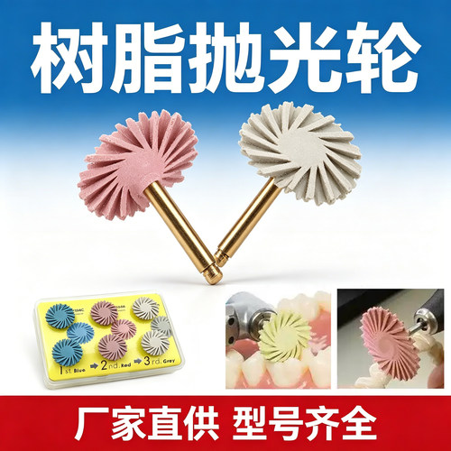 牙科自釉抛光碟牙齿美白硅胶低速