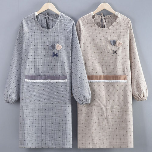 靖浩纯棉韩版防油污围裙