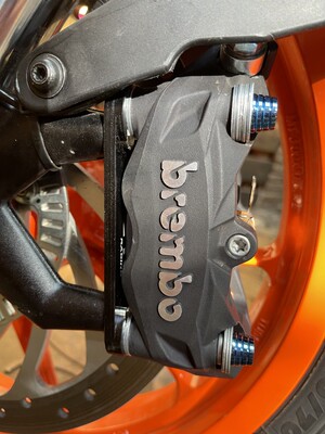 TRHC改装ktm390辐射gp4刹车
