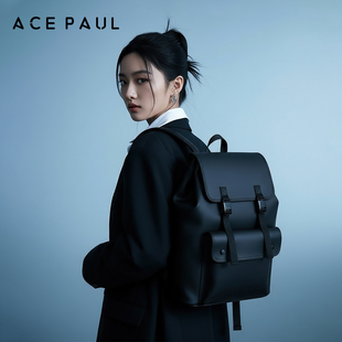 Ace Paul双肩包男休闲出差旅行大容量电脑包商务背包高级感书包女