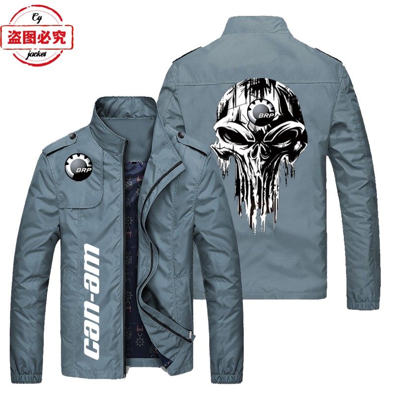 CAN-AM摩托车logo机车外套宽松长袖上衣工装男春秋夹克团队骑行服,个性定制/设计服务/DIY,夹克定制/加工,淘宝优惠券,粉丝福利购,淘宝优惠卷