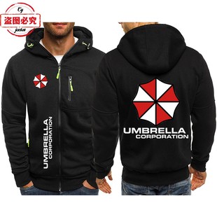 保护伞公司logo机车外套赛车服宽松男上衣休闲生化危机惩罚者卫衣