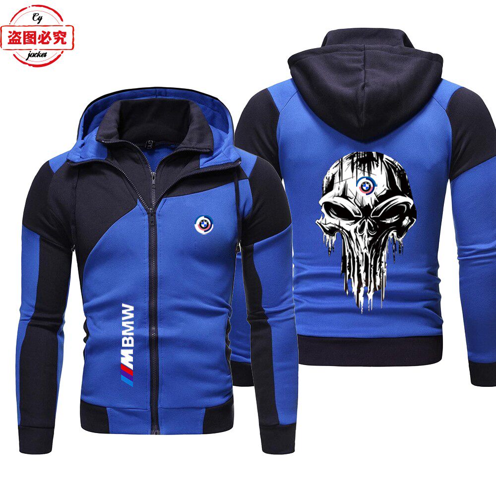 宝马机车logo骑行服外套男装上衣卫衣BMW M-Power汽车印花赛车服