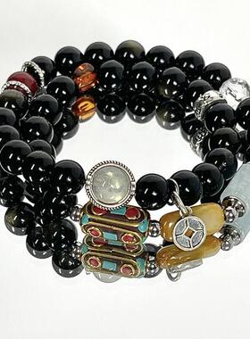 Volcano 小众原创设计【张起灵印象版】新中式手链中古风双层手串