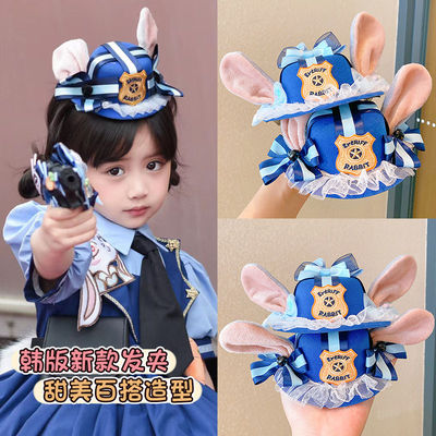 朱迪帽子兔子礼帽发夹疯狂
