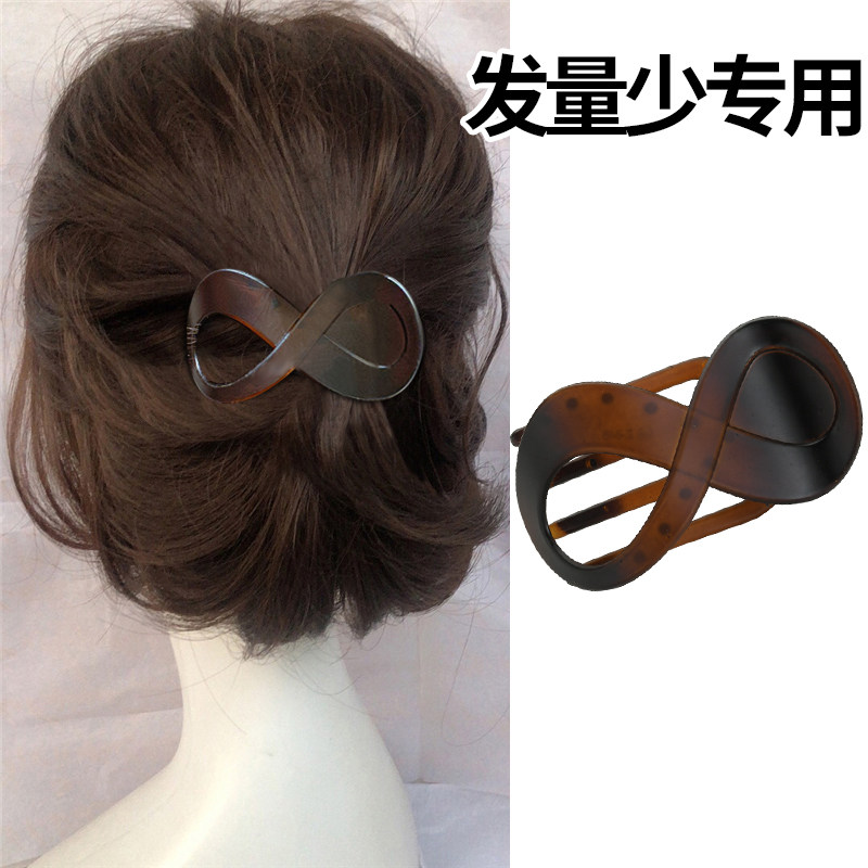 小号发夹八字抓夹适合发量少图片