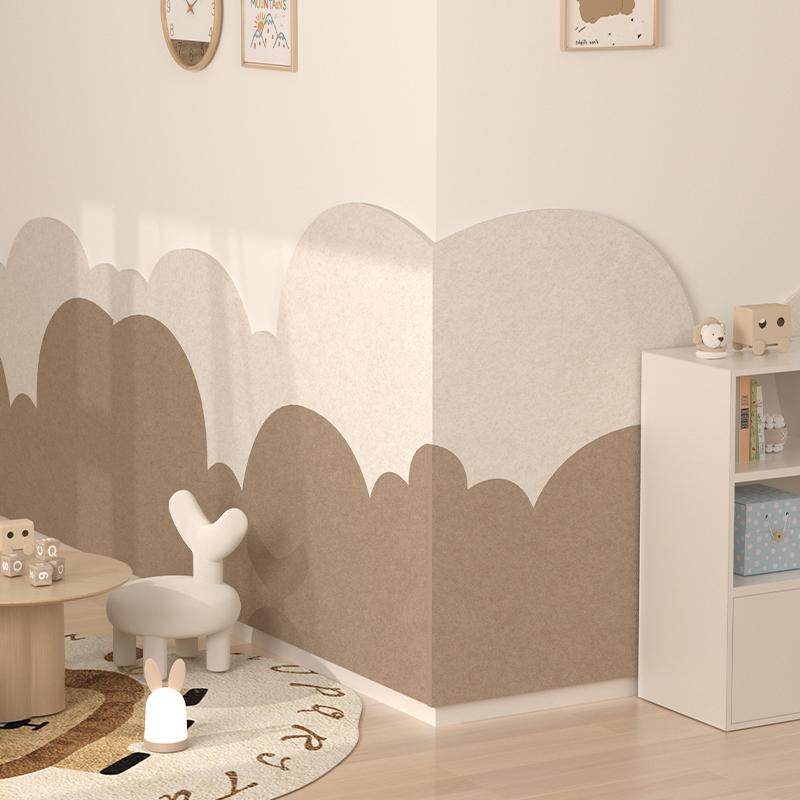 幼儿园环创毛毡板背景墙走廊布置护墙板创意彩色云朵软包墙围环保,家居饰品,软装墙贴,淘宝优惠券,粉丝福利购,淘宝优惠卷