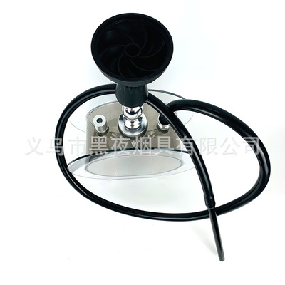 厂家直销 阿拉伯水烟 圆O形套装 塑料亚克力水烟套壶hookah