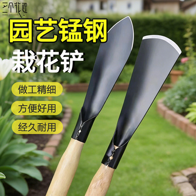 锰钢园艺小铲挖野菜赶海神器