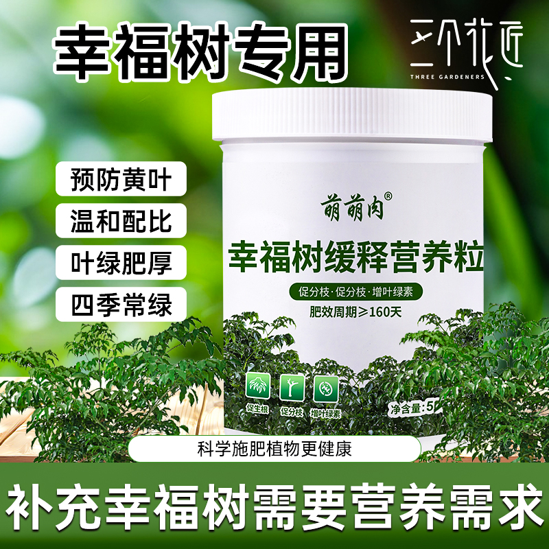 幸福树专用颗粒缓释肥复合肥