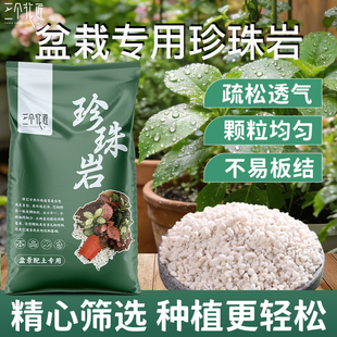 盆栽拌土专用珍珠岩大颗粒养花专用保温硬质多肉蛭石混合园艺扦插