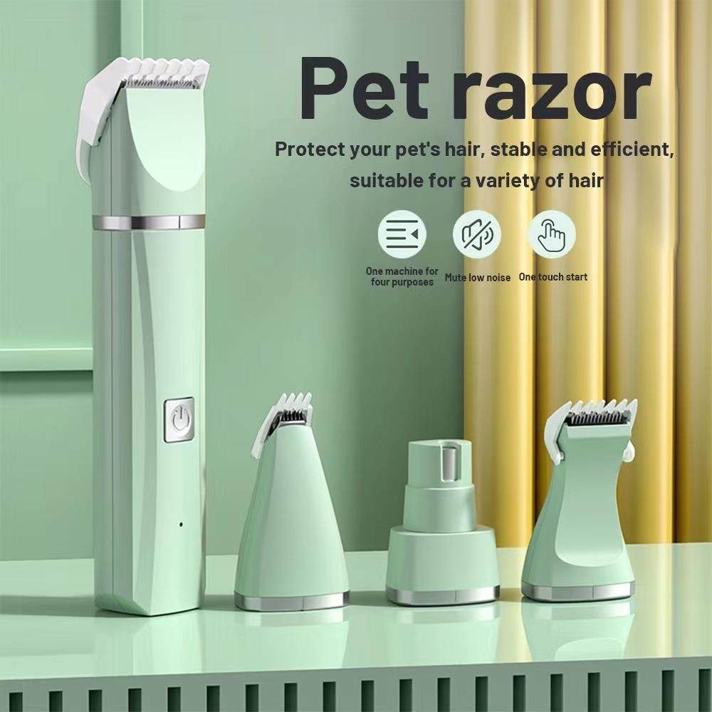 四合一剃脚毛器狗狗猫咪除毛器电推剪理发器宠物清洁剃毛器,家庭/个人清洁工具,梳子/化妆梳/按摩梳,淘宝优惠券,粉丝福利购,淘宝优惠卷