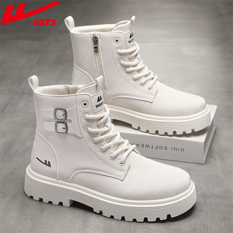 回力正品鞋子2025新款秋季马丁靴