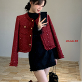 buling节日氛围圣诞保暖羽绒服外套8021 MSTUDIO漫莎