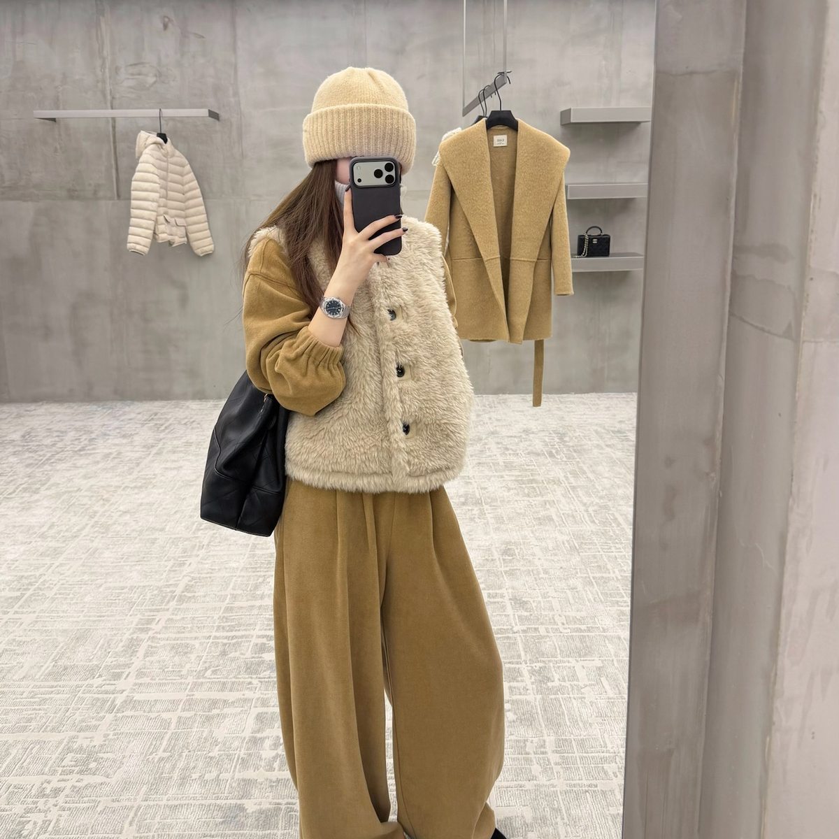 EASE-懒随性很有调性的一款显瘦休闲裤(可以收口多种穿法)E258141