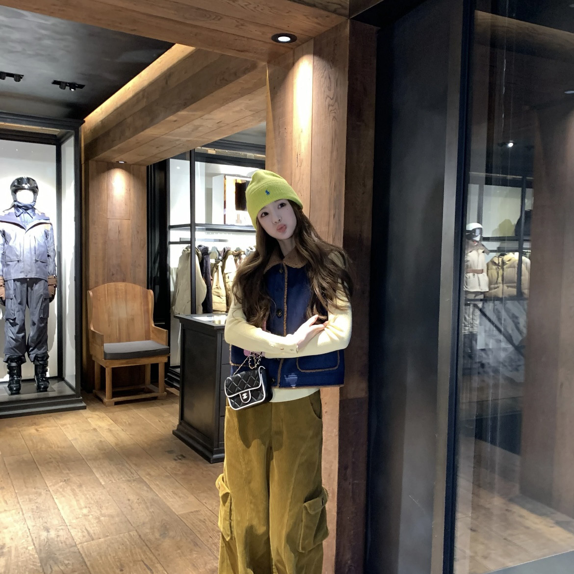 AO Origin-古撞色翻领羊羔毛马甲叠穿无袖背心保暖外套马甲A9222,女装/女士精品,旗袍,淘宝优惠券,粉丝福利购,淘宝优惠卷