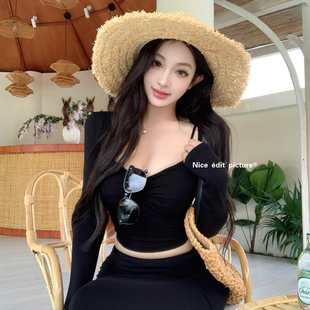 小衫 26年夏上新韩系温柔气质短款 S6389 edit nice