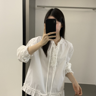 花朵绑带减龄显瘦小衫 26年春款 C25647a BELLA HERE