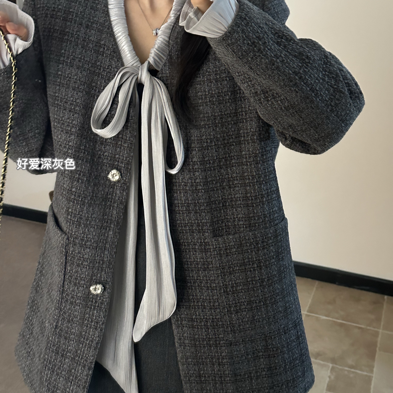 Miss Rao欣尧AOT-冬上新千金风羽绒香风裙短外套60503