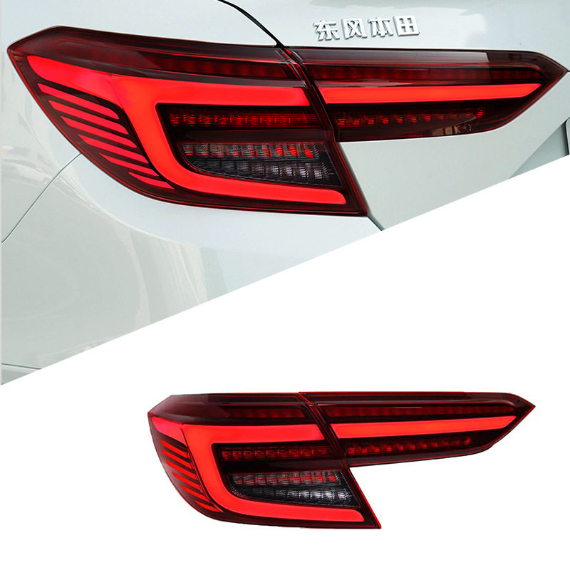 适用于本田英仕派尾灯总成inspire英诗派改装LED行车灯流水转向灯图片