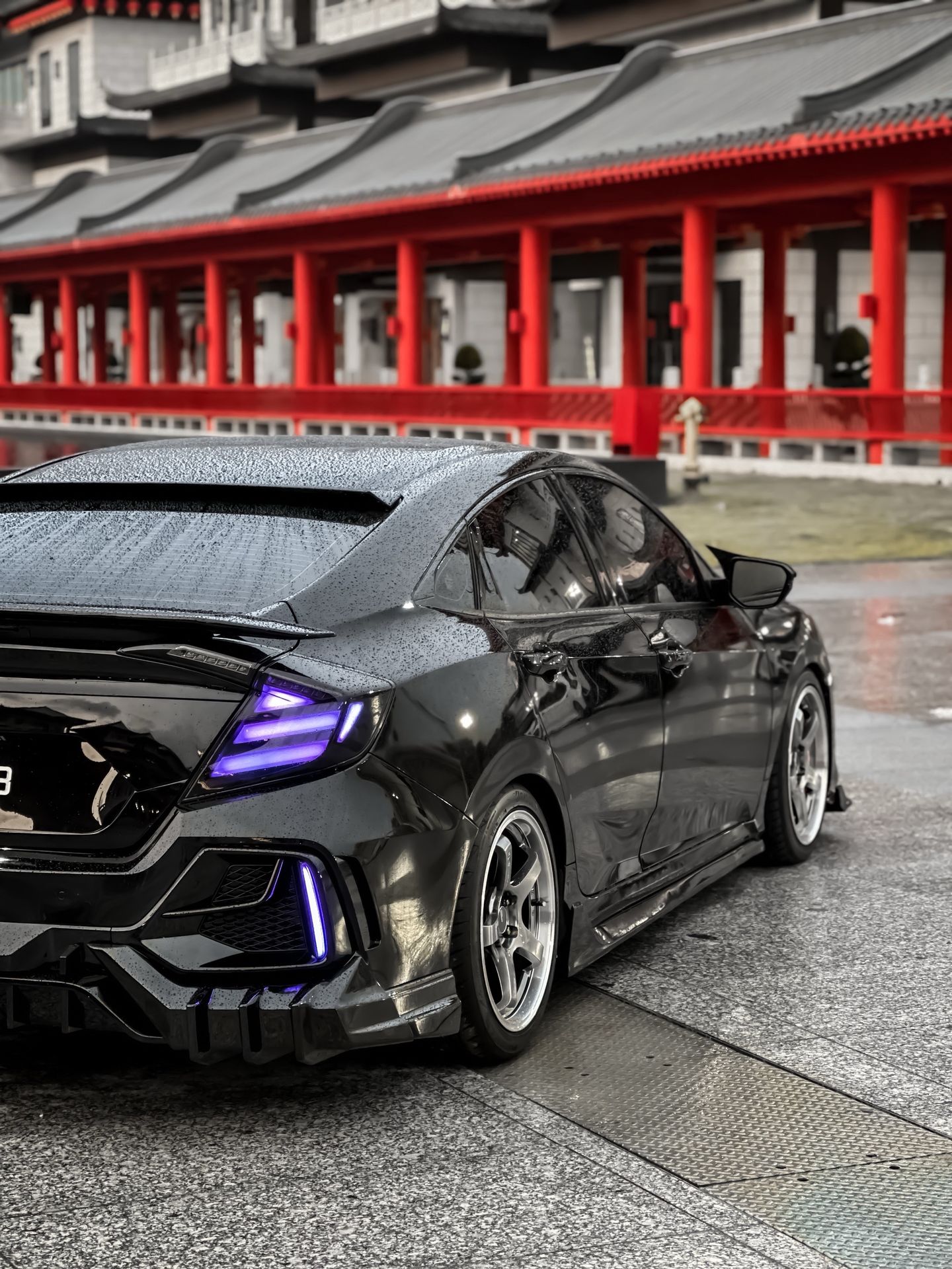十代思域三厢无限款RGB尾灯10th generation Civic