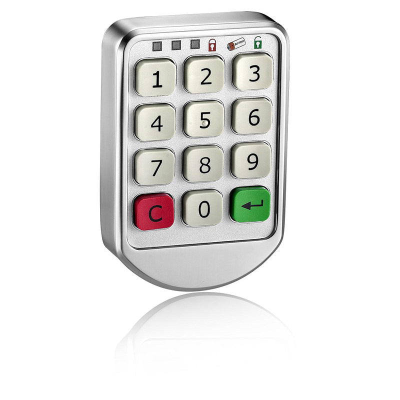 厂家自营台球杆柜电子密码锁按键密码锁健身房瑜伽馆更衣柜鞋柜锁