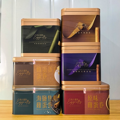【临期清仓】香港美心蛋卷原味/海盐焦糖/椰香/四式蛋卷/精选口味