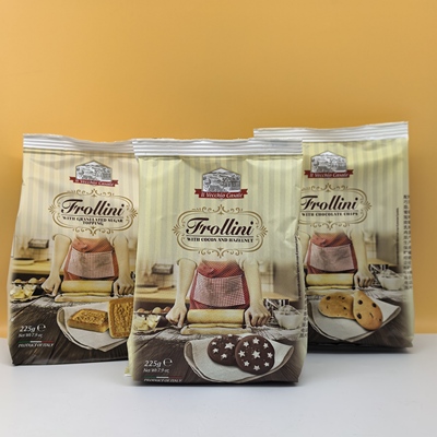 意大利进口维趣多可可榛子味糖花装饰巧克力碎饼干225g饱腹零食