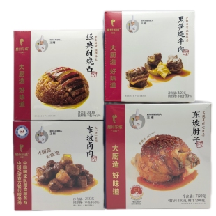 东来同款 甜烧白东坡卤肉加热即食 眉州东坡肘子黑笋烧牛肉经典