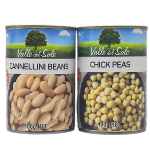 意大利进口西乐迪鹰嘴豆罐头白豆罐头400g开罐即食拌沙拉低脂轻食