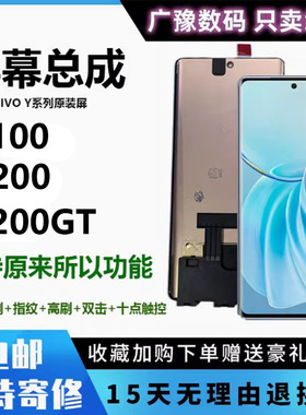 广豫联盟适用于VIVO Y200屏幕总成Y200GT液晶显示一体内外屏原装
