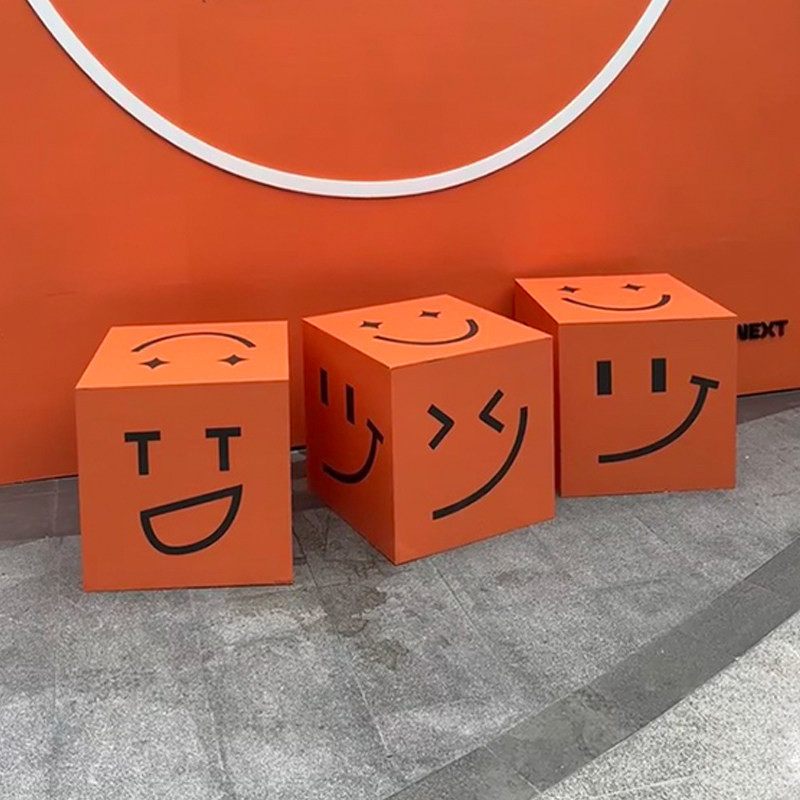 表情包装饰箱子堆头kt板盒子活动拍照氛围定制泡沫箱彩色广告箱体,节庆用品/礼品,创意摆件,淘宝优惠券,粉丝福利购,淘宝优惠卷