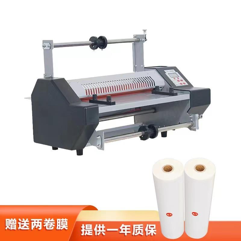 厂家直销量大价优小型覆膜机冷裱单双面快速大辊PL60M膜张力可调